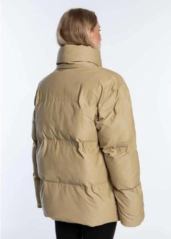 Бежева демісезонна куртка 15240-04 Rains Bator Puffer Jacket W3T3