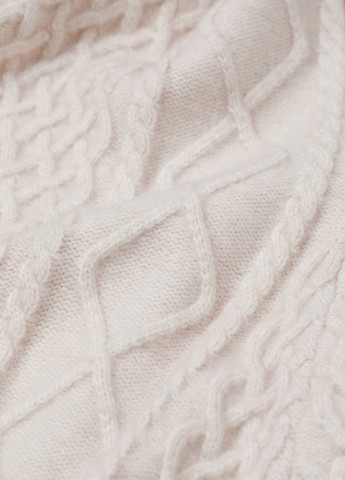 Светло-бежевое кэжуал платье силуэтная H&M однотонное