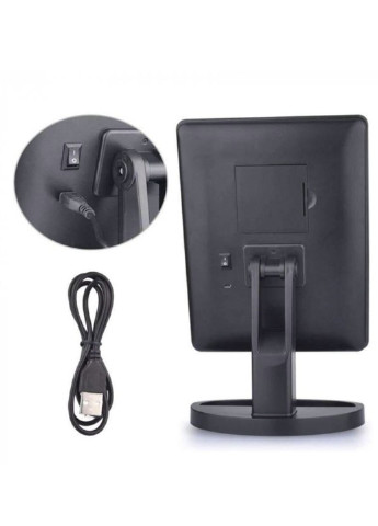 Дзеркало косметичне з підсвічуванням Xo LED XR-1608 сенсорне Чорний Mirror (244580467)