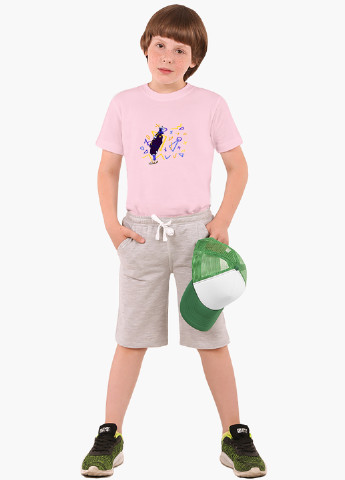 Розовая демисезонная футболка детская лига легенд (league of legends)(9224-1229) MobiPrint