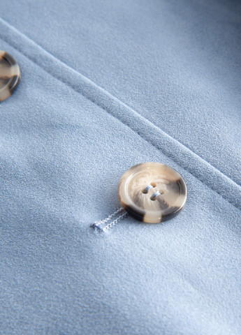 Голубая кэжуал однотонная юбка Orsay