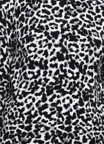 Кофта Signature леопардовая чёрно-белую кэжуал хлопок
