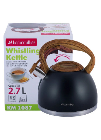Чайник со свистком KM-1087 2.7 л Kamille (253628801)