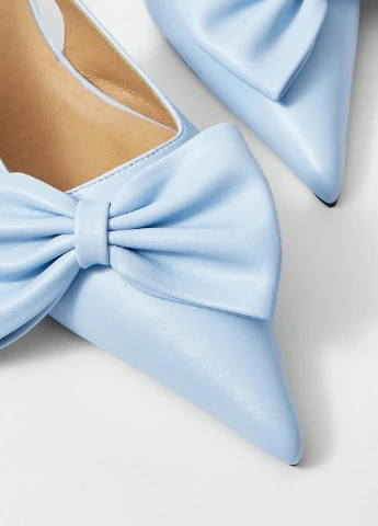 SHEIN Туфлі слінгбекі блакитний з штучна шкіра, китай — літо (323639102)