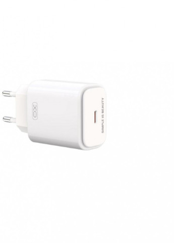 Сетевое зарядное устройство -L90B(EU) USB Type C 3A 20W Белый XO (255916037)