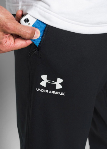 Черные спортивные демисезонные брюки Under Armour