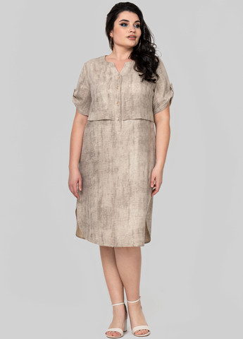 Пісочна кежуал сукня а-силует A'll Posa варенка