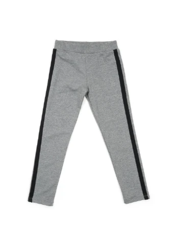 Серый демисезонный костюм десткий "no problems!" (13229-140g-gray) Breeze