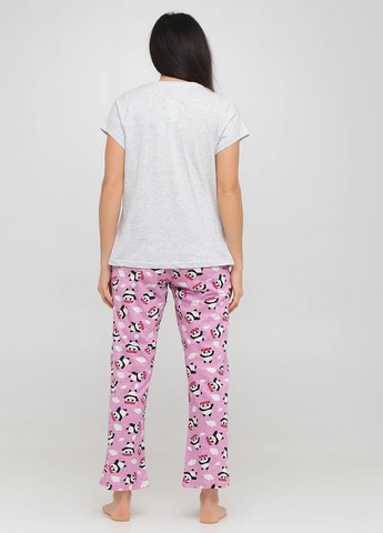 Комбінована всесезон піжама (футболка, штани) футболка + штани Studio