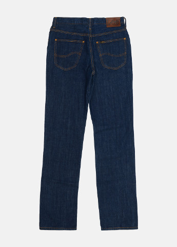 Темно-синие демисезонные прямые джинсы Lee