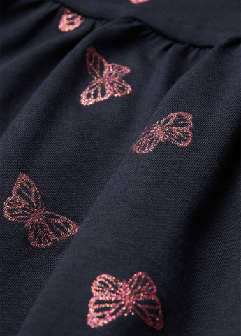 Тёмно-синее платье H&M (302500616)