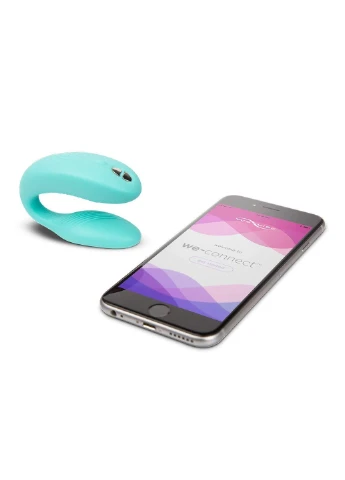 Вібратор для пар SYNC з пультом колір: бірюзовий We-Vibe (253676269)