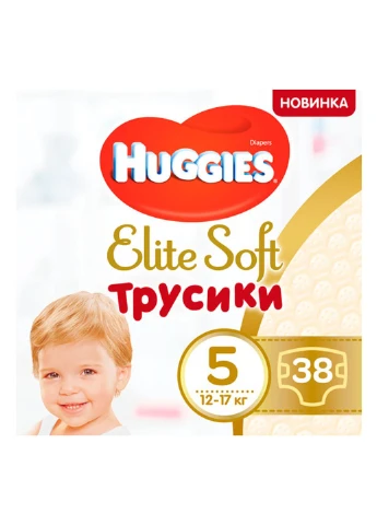 Трусики-підгузки Elite Soft Pants 5 (12-17 кг) 38 шт Huggies (248204681)