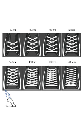 Плоские шнурки для обуви, 120 см, цвет №43 No Brand (254341598)