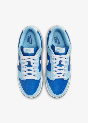 Синій кросівки dm0121-400 демісезон Nike DUNK LOW RETRO QS
