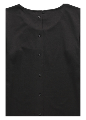 Чорна кежуал сукня Ichi однотонна