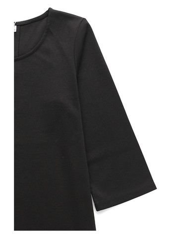 Чорна кежуал сукня Ichi однотонна