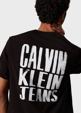 Черная футболка Calvin Klein Jeans