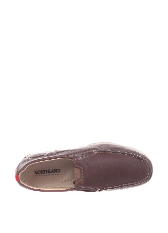 Темно-коричневые кэжуал туфли Northland на резинке