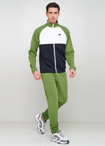 Зелений демісезонний костюм (толстовка, брюки) брючний Nike M Nsw Ce Trk Suit Pk