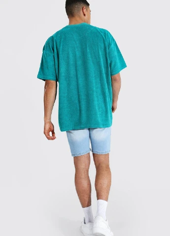 Бирюзовая футболка Boohoo