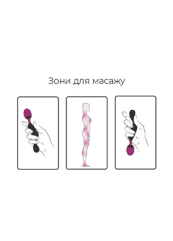 Вибромассажер Symphony, очень гибкая головка, мощный, удобная ручка Adrien Lastic (254551142)