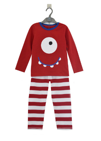 Красная всесезон пижама (лонгслив, леггинсы) Mothercare