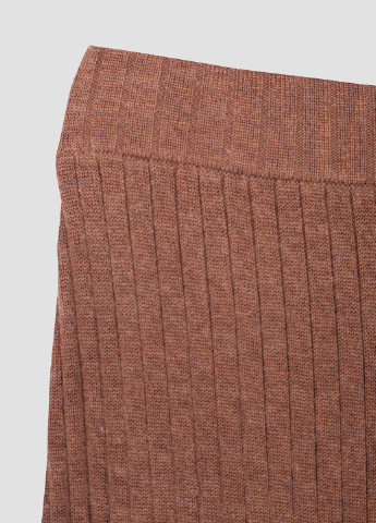 Серо-коричневая кэжуал однотонная юбка Lounge Nine