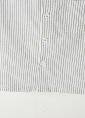 Комбінований літній костюм (сорочка, шорти) з шортами SHEIN