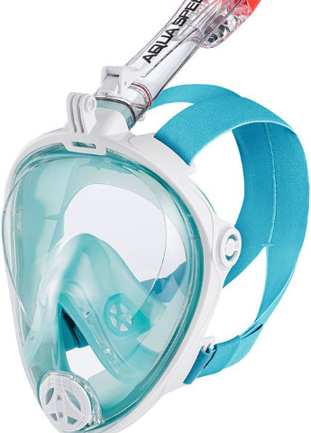 Полнолицевая маска SPECTRA 2.0 голубой, белый Жен S/M (5908217670717) Aqua Speed (254296106)