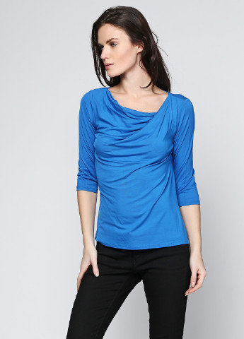 Синяя демисезонная блуза Linea