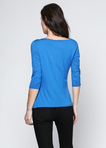 Синяя демисезонная блуза Linea
