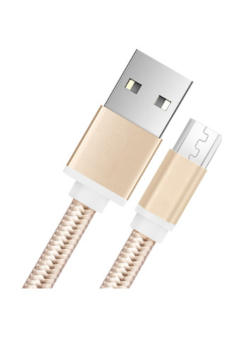 Кабель USB XoKo sc-100m nylon gold, micro usb, 1 м (132572854)
