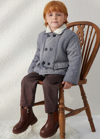 Сіра зимня куртка SHEIN