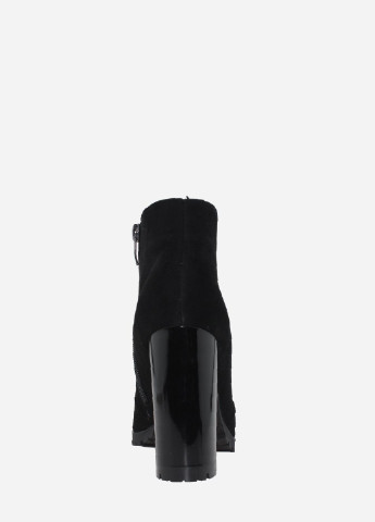 Осенние ботинки rm030-11 черный Maranta из натуральной замши