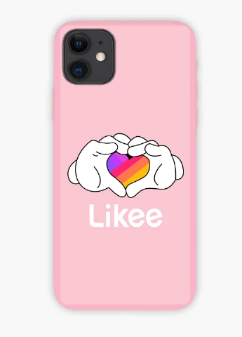 Чехол силиконовый Apple Iphone Xs Max Лайк (Likee) (8226-1711) MobiPrint (219776892)