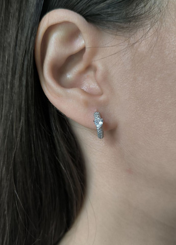 Серьги Silver Flame (350941334)