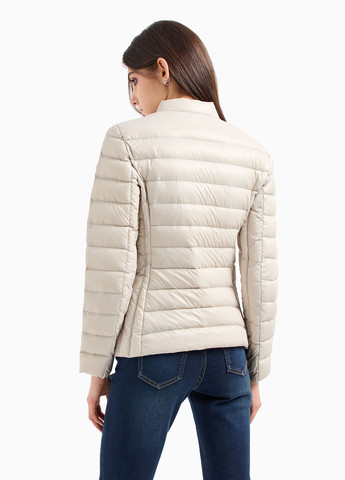 Светло-серый демисезонный Пуховик Armani Exchange