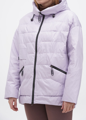 Сиреневая демисезонная куртка Meajiateer