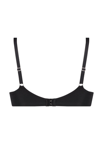 Чёрный балконет бюстгальтер Hunkemoller без косточек полиамид