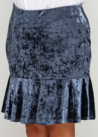 Серо-синяя кэжуал юбка C&A годе