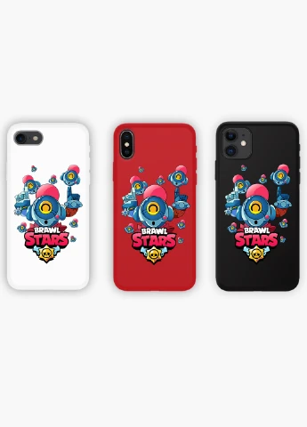 Чохол силіконовий Apple Iphone 11 Pro Тік Бравл Старс (Tick Brawl Stars) (9231-1704) MobiPrint (219517370)