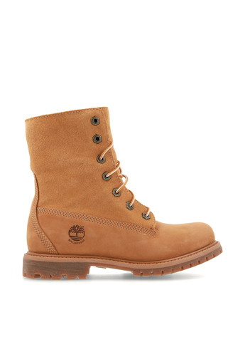 Осенние ботинки берцы Timberland без декора из натурального нубука