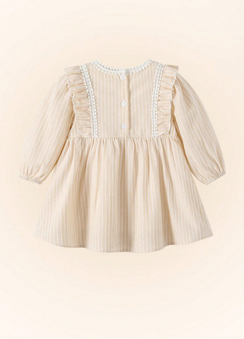 Светло-бежевое платье SHEIN (325706556)