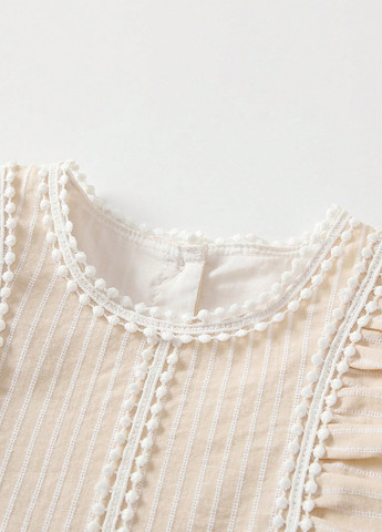 Светло-бежевое платье SHEIN (325706556)