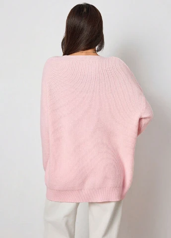Розовый демисезонный кардиган SHEIN
