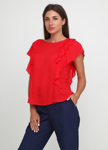 Красная летняя блуза Ruta-S