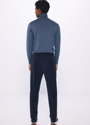 Темно-синие кэжуал демисезонные чиносы брюки Springfield