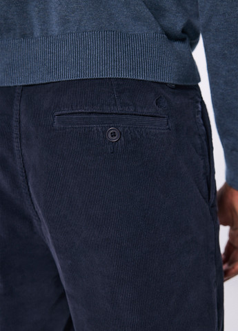 Темно-синие кэжуал демисезонные чиносы брюки Springfield