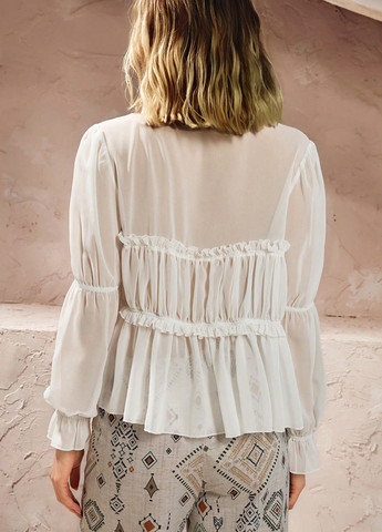 Біла блуза SHEIN